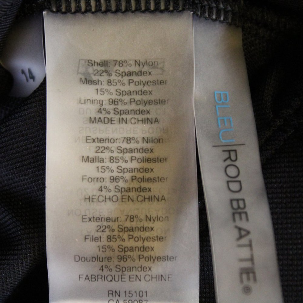 NWT Bleu Rod Beattie Meshing One-Piece Swimsuit - Picture 7 of 7